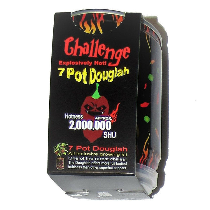 Trinidad 7 Pot Douglah Pepper Seed Grow Kit