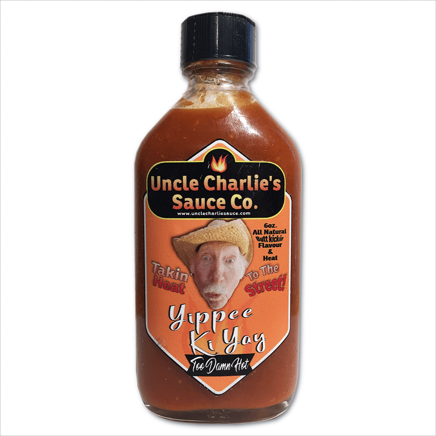 Uncle Charlie's Hot Sauce Yippee Ki Yay